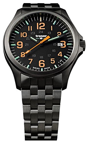 [トレーサー] 腕時計 OFFICER PRO 9031581 メンズ 正規輸入品 ブラック